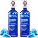 Topical Magnesium Oil Spray Glass Bottle from Ancient Zechstein Sea and Trace Mineral 7 floz - Transdermal Pure Magnesium Spray Oil for Feet, Muscle Relaxation, Leg Cramps, Sleep and Overall Health