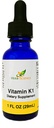 Vitamin K1 Drops - Pure Cold-Processed VIT K1 & Safflower Oil Supplement - Supports Blood, Bone, Skin Health - Drops for Oral & External Use - No Alcohol, Vegan, 1 Fl oz, 36 Servings