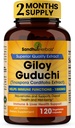 Sandhu Herbals Organic Giloy (Guduchi) Powder Herbal 120 Capsules | Natural Herbal Supplement for Immune Support, Energy, and Digestion
