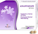 Anantavati Sleep Supplement – Extra Strength Bacopa for Stress Relief & Deep Sleep – 120 Vegetarian Tablets