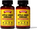 Bragg Apple Cider Vinegar Capsules with Vitamin D and Zinc - (2 Pack) 90 Capsules - Supports The Immune System