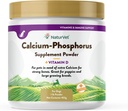 NaturVet Calcium-Phosphorus For Dogs, Supports Strong & Healthy Bones, Enhanced with Essential Minerals & Vitamin D, No Color, 16 Oz
