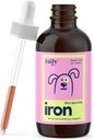 Taily AminoPets Liquid Iron Supplements for Dogs, Cats | Supports Anemia, Low Enery Levels and Lethargy | For Dogs, Puppies, Cats, and Kittens - Made in USA