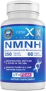Genex Formulas 250mg NMNH (60 Capsules - 30 Servings) | Uthpeak™ NMNH (Dihydronicotinamide Mononucleotide) NAD+ Precursor for Healthy Aging - Non-GMO, Gluten-Free, Vegetarian