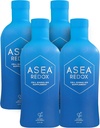 ASEA - Asea Redox - Redox Molecules for Cellular Health & Communication - Supports Immune, Brain, Heart & Hormonal Function - 4Pack