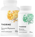 THORNE - Overall Wellness Bundle - Curcumin Phytosome & Berberine - 30 to 60 Servings