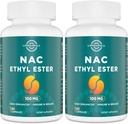 N-Acetyl Cysteine Ethyl Ester 100mg-More Absorption Than 1000mg NAC-with Glycine 600mg-Benefit Glutathione-Good for Immune System & Antioxidant for Adults,NACET(60 Capsules-2 Pack)