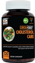 Clinical Daily Cholesterol Care Supplement. Vegan Cholesterol and Triglyceride Supplements. Plant Sterols Supplements Cholesterol Support with Guggul, Garlic, Niacin. 120 Capsules