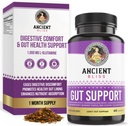 Ancient Bliss Leaky Gut Supplement, L Glutamine Capsules for Gut Support with Blessed Thistle and Hydrangea Root, Vegan and Non-GMO, 60 Capsules