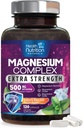 Magnesium Complex Capsules 500 mg with Oxide, Glycinate, Malate, Citrate - High Absorption Complex Chelated Magnesium Mineral Supplements - for Muscle, Bone and Heart Health Support - 120 Capsules