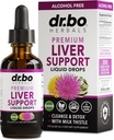 Liver Cleanse Detox & Repair Organic - Natural Liver Support Supplement Liquid Drops, Milk Thistle Dandelion, Chanca Piedra Extract, Artichoke - Gallbladder Health Formula Supplements Liquid Drops 2oz