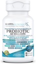 KAPPA NUTRITION Probiotic 60 Billion CFU 14 in 1 Formula with Prebiotics & Acidophilus for Women, Men & Adults, Shelf Stable, Acid Resistant, Natural Supplement 60 Capsules.