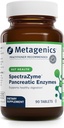 Metagenics SpectraZyme Pancreatic Enzymes - Digestive Enzyme Complex for Protein, Fat & Carb Breakdown - Supports Digestion, Gas Relief & Gut Health* - Non-GMO, Gluten-Free - 90 Tablets