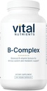 Vital Nutrients Vitamin B-Complex | Vegan High-Potency Methylated B Complex Vitamins | B Vitamins Support Energy Production, Metabolism, and Heart Health* | Gluten, Dairy, Soy Free | 240 Capsules