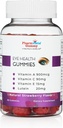 Eye Health Support Gummy - Vitamin A + C + E + Lutein - Gluten Free, Vegan Friendly Supplement - 60 Count