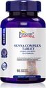 Senna Complex Tablet - Lemon & Green Tea (Bowel Health, Cleansing & Regularity), GMP, Natural Product Assn Certified, Made in USA - 620mg, 60 Tablets