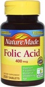 Nature Made Folic Acid 400 mcg (665 mcg DFE) Tablets, 250 Count (Pack of 3)