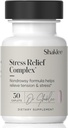 Shaklee - Stress Relief Complex - Calming Blend of L-theanine, Ashwagandha, Beta-sitosterol, and L-tyrosine - Promotes Relaxation without Drowsiness - 1 Caplet Daily - Adults Supplement - 30 Caplets