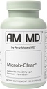 Amy Myers MD Microb-Clear - Microbiome Balance Support - Aids Gut Health, Daily Bowel Movements & Bloating - Supports Healthy Gut Flora - Gluten-Free, Dairy-Free & Non-Soy - 120 Capsules (60 Servings)