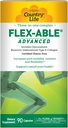 Country Life Flex-Able Advanced Capsules, 90 Count, Certified Gluten Free