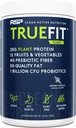 RSP TrueFit Vegan Protein Powder Meal Replacement Shake, Plant Based Protein + Organic Fruits & Veggies, Fiber & Probiotics, Gluten Free, Dairy Free
