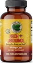 Pure Lab Vitamins NADH 10mg with Ubiquinol 40 mg - 60 Vegi Caps Bioactive VIT B3 and CoQ10 for Brain and Body Energy. Made in Canada