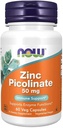 Zinc Picolinate 50mg 60 Capsules (Pack of 2)