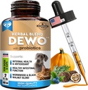 Natural Intestinal Defense for Dogs & Cats – Herbal Cleanse with Wormwood, Black Walnut & Probiotic – Promotes Healthy Gut & Flora Balance – Advanced Broad Spectrum Formula – Made in USA