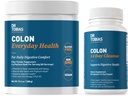 Dr. Tobias Colon 14 Day Cleanse and Colon Everyday Health, Advanced Gut Cleanse Detox & Daily Digestive Support with Psyllium Husk Fiber Powder, Digestive Wellness Bundle, Non-GMO