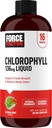 FORCE FACTOR Chlorophyll Liquid Body Deodorizing Supplement, Freshens Breath and Body Naturally, Made with No Artificial Sweeteners or Colors, Non-GMO, Natural Mint Flavor, 16 oz.