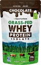 Opportuniteas Grass Fed Chocolate Whey Isolate Protein Powder – 20 g Protein, Heavy-Metal Tested, Made with Organic Cacao & Organic Cane Sugar, Non-GMO, Hormone-Free, Sourced from Ireland, 1 lb