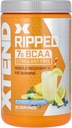 Xtend Ripped BCAA Powder Blueberry Lemonade - Cutting Formula + Sugar Free Post Workout Muscle Recovery Drink with Amino Acids - 7g BCAAs for Men & Women - 30 Servings