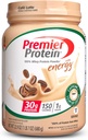 Premier Protein Powder, Café Latte, 30g Protein, 1g Sugar, 100% Whey Protein, Keto Friendly, Gluten Free, No Soy, 95mg Caffeine for Energy, 23.9 oz (17 Servings)