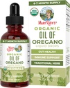 MaryRuth Organics Oregano Oil Drops | 6 Month Supply | USDA Organic Oil of Oregano Liquid | Herbal Blend for Immune Support | Digestive Health | Overall Health | Vegan | Sugar Free | Non-GMO | 1 Fl Oz