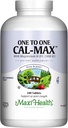 Maxi Health 500 mg Calcium Supplement with Vitamin D3 (1000 IU) and Magnesium (500 mg) - Bone, Teeth and Joint Support for Men and Women - 240 Tablets