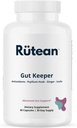 Gut Keeper - Psyllium Husk, Slippery Elm Bark, Ginger Root, Inulin - Digestive and Immune Support - 60 Capsules