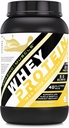 Amazing Muscle Whey Protein Isolate & Concentrate Powder | 25 G Protein per Serving | Non-GMO | Gluten-Free | Made in USA (2 LB, Banana)