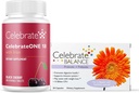 Celebrate Vitamins CelebrateONE Bariatric Multivitamin 18mg Iron & Balance Probiotic + Prebiotic Capsules Bundle – Supports Digestive Health, Iron Levels, & Maximum Nutrient Absorption for Bariatric P