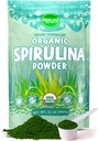 MAJU's Organic Spirulina Powder (2 Pound), Dark Rich Green, Non-Irradiated, Non-GMO, Vegan, Gluten-Free, Jumbo Size
