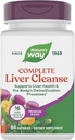 Nature's Way Complete Liver Cleanse, Supports the Body's Detoxification Processes*, with Milk Thistle, B-Vitamins, Amino Acid Liver Blend, 84 Capsules (Packaging May Vary)
