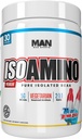 Man Sports ISO-Amino BCAA Amino Acid Powder, Blue Bomb-Sicle, 30 Servings, 210 Grams