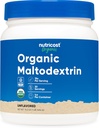 Nutricost Organic Maltodextrin Powder 1lb - Gluten Free, Non-GMO