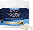 Totaria Bovine Colostrum Supplement Powder for Gut Health, Hair Growth, Beauty and Immune Support - USA Farm Grass Fed - No Fillers, GMP Certified Calostro Bovino para Adultos Organico, 60 Servings