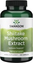 Swanson Shiitake Mushroom Extract (4:1) 500 Milligrams 120 Capsules