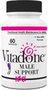 NSC Male Bedroom Support - Nutrients for Wellness in The Bedroom - Complements Original Balance Systems, Moods, Mens Energy & Vigor - Niacin, Zinc, Fenugreek, Maca Powder, Caffeine - 60 ct.
