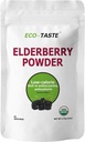 ECO-TASTE Elderberry Juice Powder, Supports Healthy Immune System, Non GMO and Vegan Friendly, 170g
