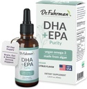 Dr. Fuhrman Vegan Omega 3 | Vegan DHA+EPA Purity Liquid Supplement | Made from Lab-Grown Algae | Our Omega 3 Supplement is Refrigerated in Warehouse Until Shipped | Citrus Flavor 60 Servings