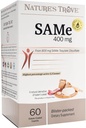 Nature's Trove SAM-e 400mg 60 Enteric Coated Caplets. Vegan, Kosher, Non-GMO Project Verified, Soy Free, Gluten Free - Cold Form Blister Packed.