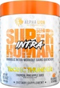 ALPHA LION Superhuman Intra Workout Powder for Men & Women, Amino Acids Drink, Muscle Recovery Supplement, BCAA Powder, Electrolytes & Hydration Mix (42 Servings, Tropical Pineapple Juice Flavor)