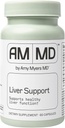 Amy Myers MD Liver Support - Supports Healthy Liver Function, Detox Pathways & Antioxidant Activity - with Selenium, Milk Thistle, Turmeric - 60 Capsules